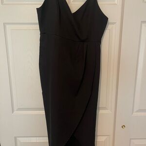 Elegant Black Sleeveless Dress